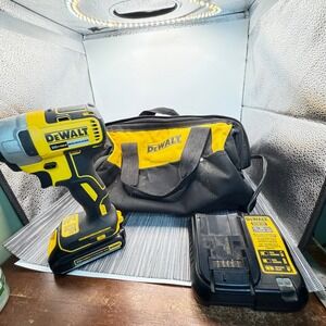DeWalt 20V MAX Brushless 1/4" Cordless Impact Driver DCF787 Battery Charger Bag